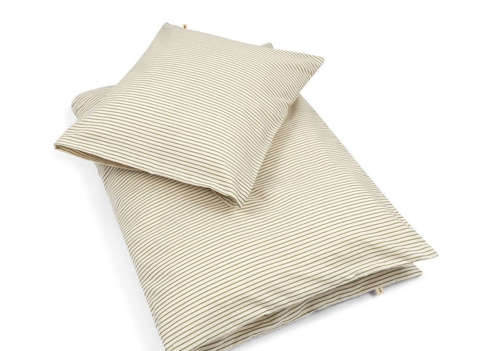 Konges Sløjd A/S Babybeddengoed tea stripe