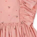 Konges Sløjd A/S WOVEN DRESSES cherry coeur