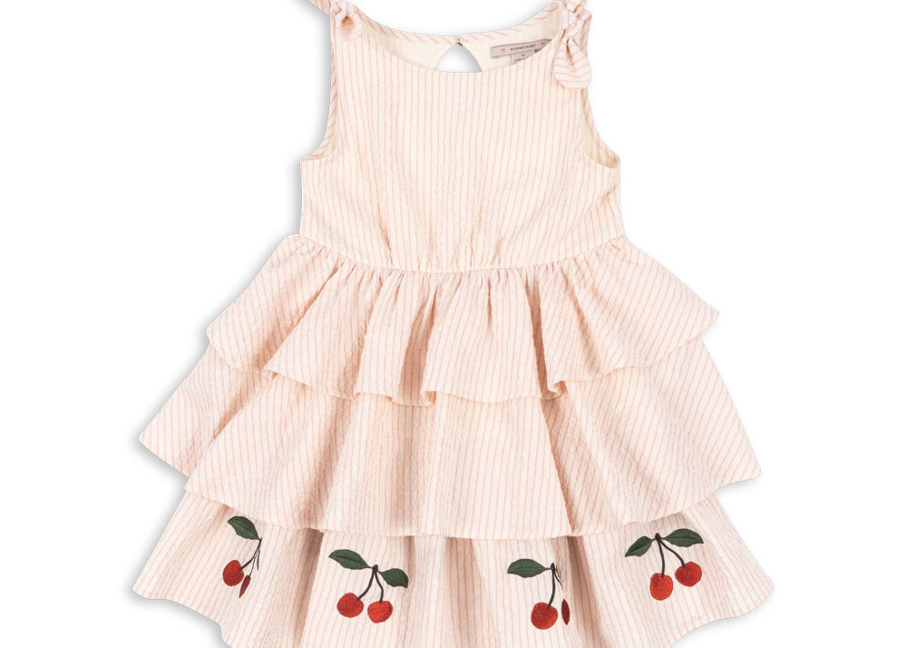 Konges Sløjd A/S WOVEN DRESSES peony stripe