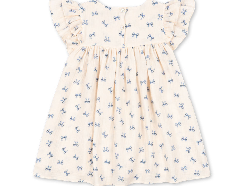 Konges Sløjd A/S WOVEN DRESSES bow bleu