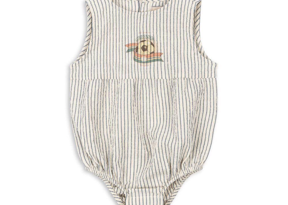 Konges Sløjd A/S Geweven Rompers En Jumpsuits stripe bluie
