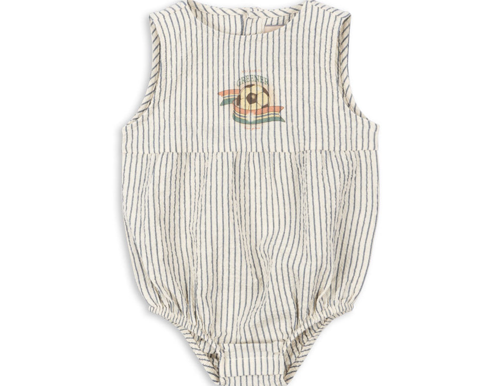 Konges Sløjd A/S WOVEN ROMPERS & JUMPSUITS stripe bluie