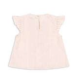 Konges Sløjd A/S Geweven Shirts Met Korte Mouwen peony stripe