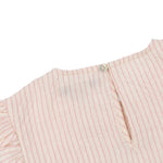 Konges Sløjd A/S Geweven Shirts Met Korte Mouwen peony stripe