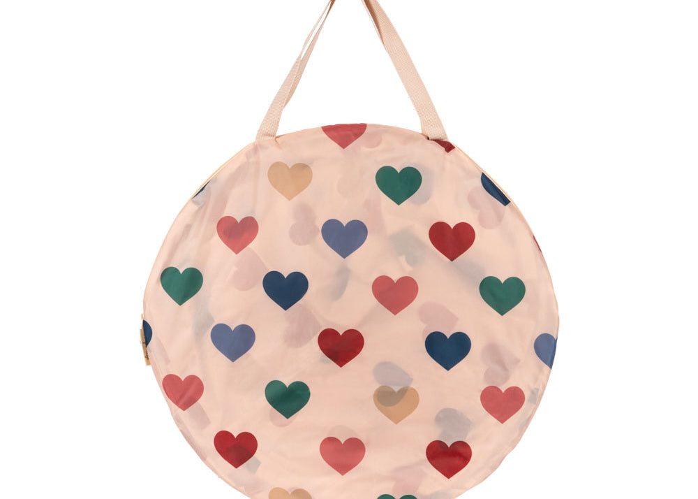 Konges Sløjd A/S Strandtent bon coeur coloré