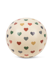 Konges Sløjd A/S Strandballen bon coeur coloré