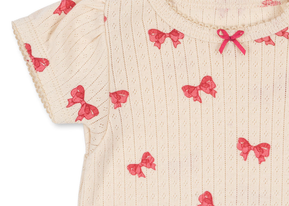 Konges Sløjd A/S Rompers rosia bow