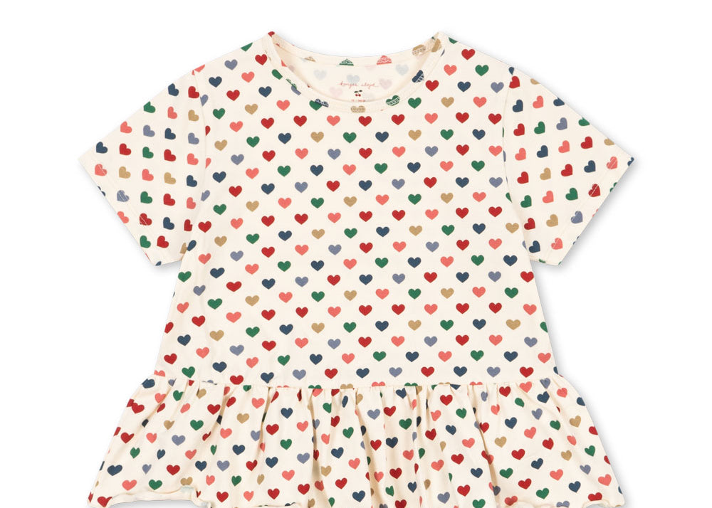 Konges Sløjd A/S Jersey T-Shirts coeur coloré