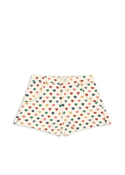 Konges Sløjd A/S Geweven Shorts En Pofbroeken coeur coloré