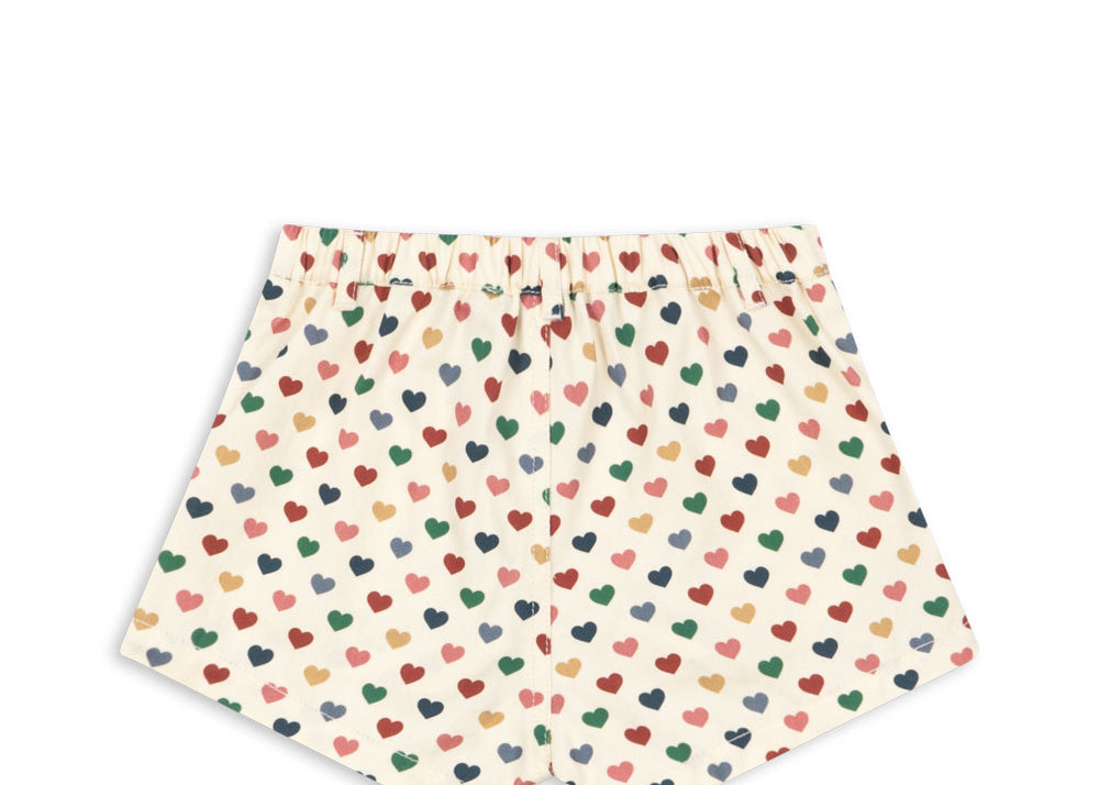 Konges Sløjd A/S Geweven Shorts En Pofbroeken coeur coloré