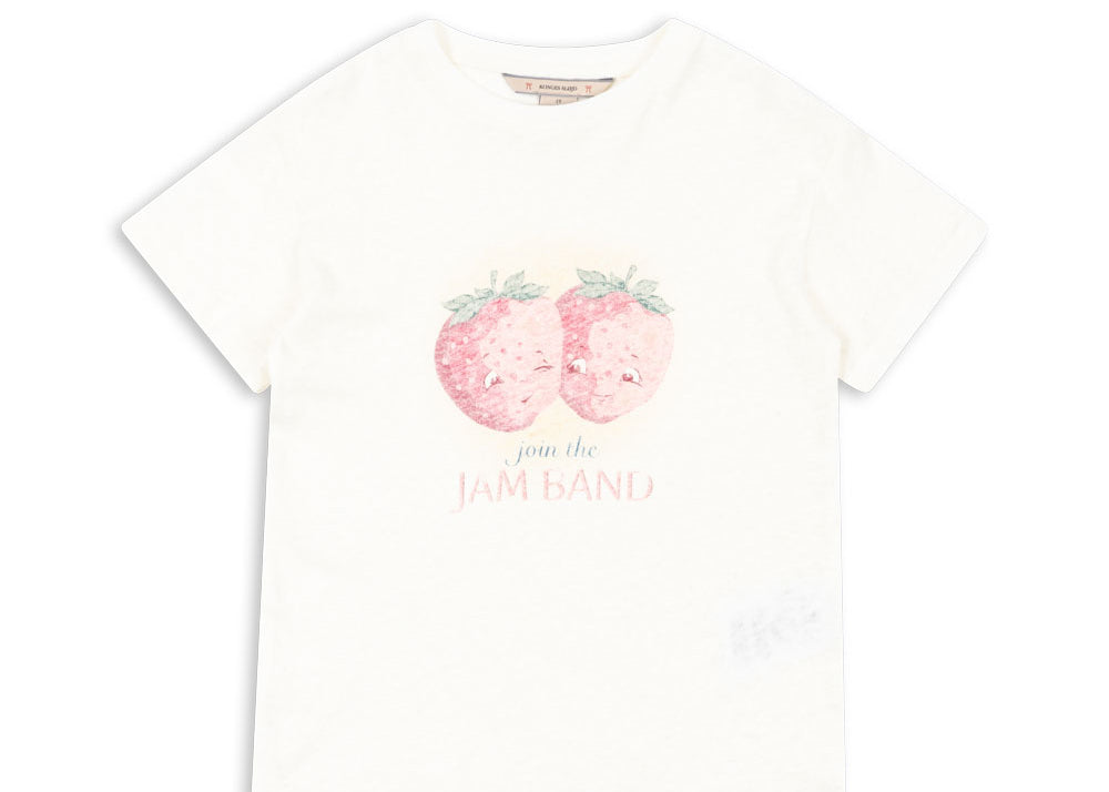 Konges Sløjd A/S Jersey T-Shirts off white/jam
