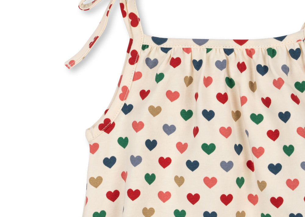 Konges Sløjd A/S Rompers coeur coloré