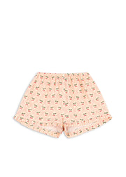 Konges Sløjd A/S Geweven Shorts En Pofbroeken cherry pink motif