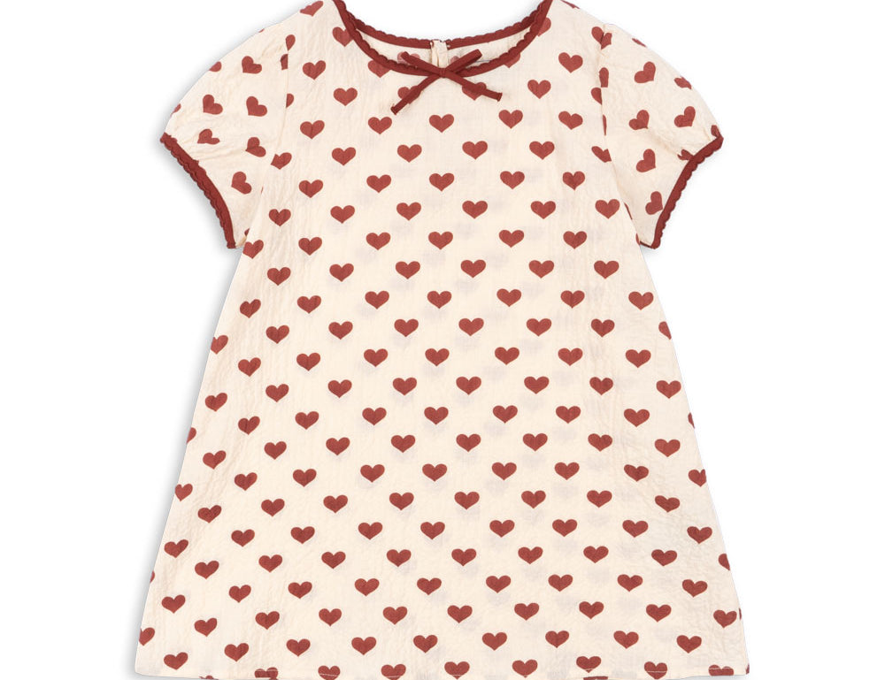 Konges Sløjd A/S WOVEN DRESSES amour rouge