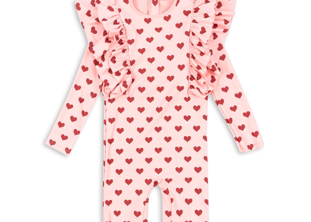 Konges Sløjd A/S Uv-Onesies amour pink