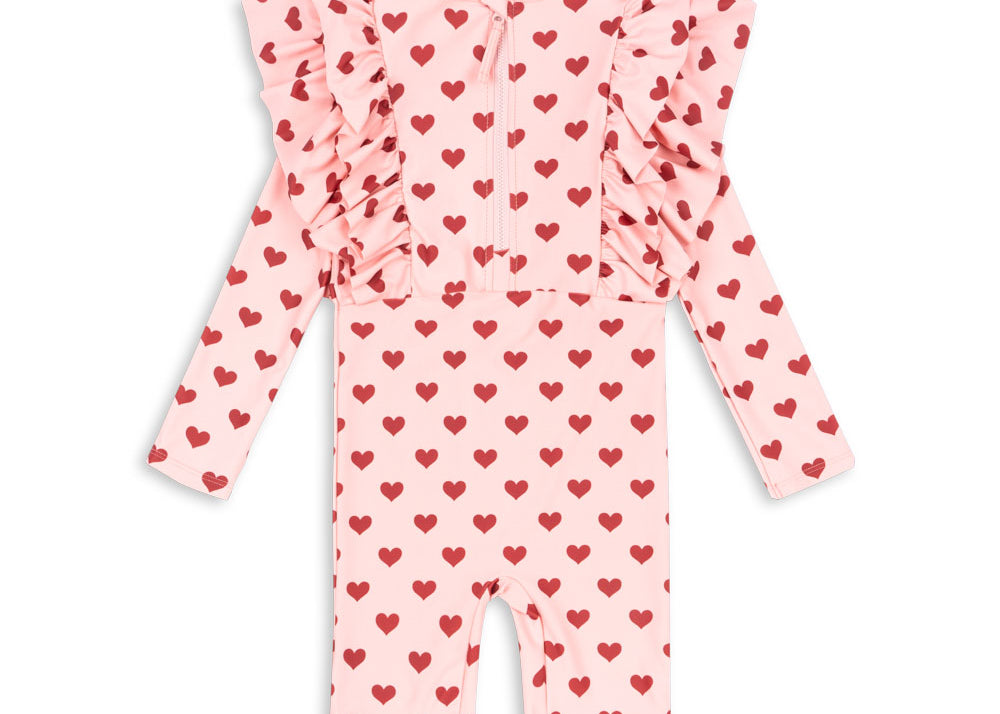 Konges Sløjd A/S Uv-Onesies amour pink