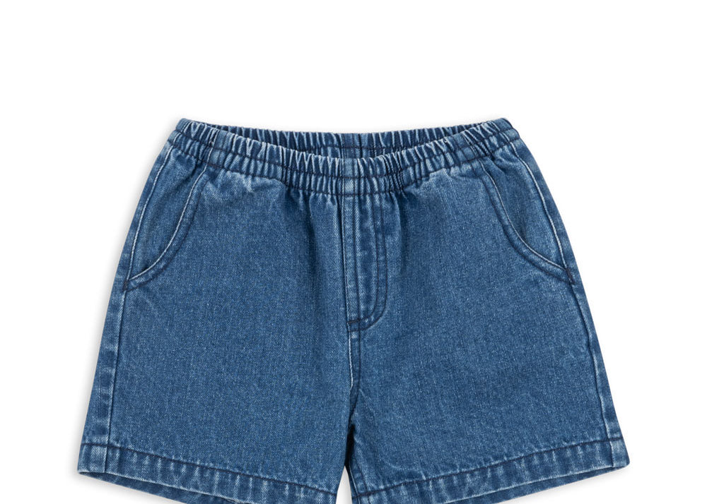 Konges Sløjd A/S Geweven Shorts En Pofbroeken denim blue
