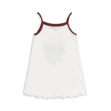 Konges Sløjd A/S Jersey Jurken off white/amarena