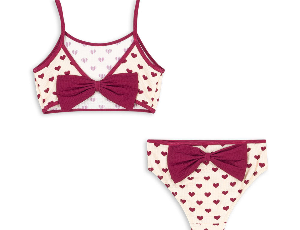 Konges Sløjd A/S BIKINIS coeur sangria
