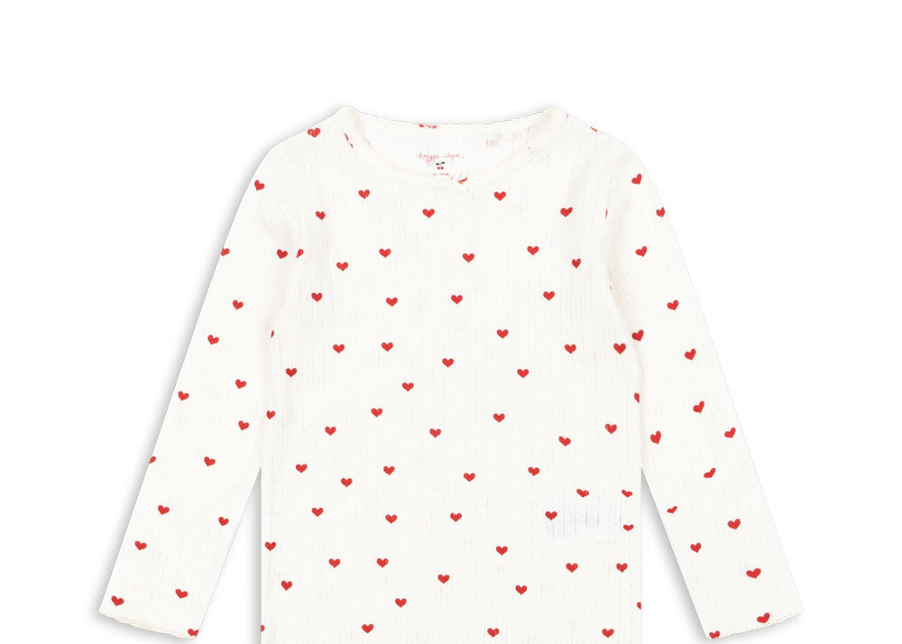 Konges Sløjd A/S Jersey Shirts amour rouge