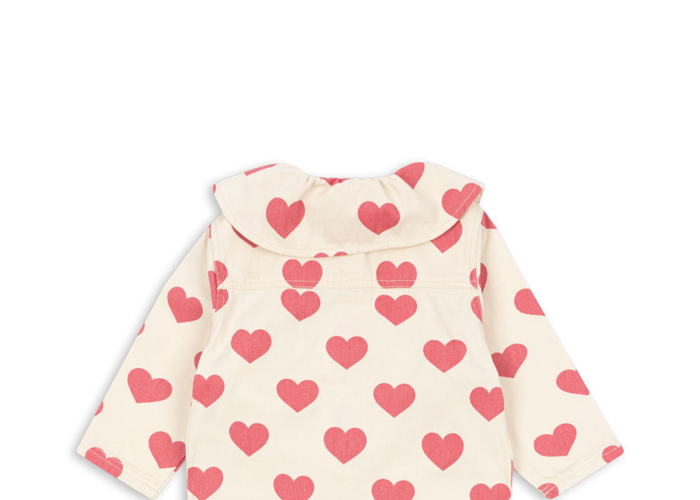 Konges Sløjd A/S Geweven Shirts bon coeur pink