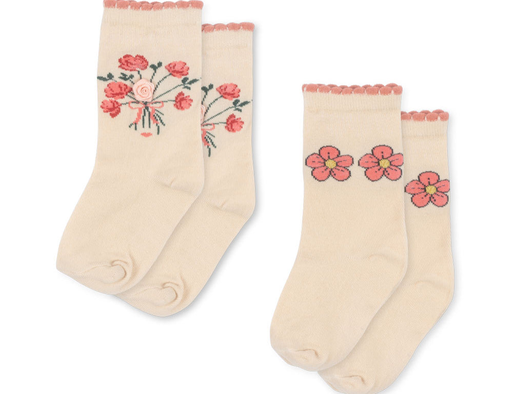 Konges Sløjd A/S SOCKS rose mix