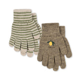 Konges Sløjd A/S Handschoenen lemon/stripe