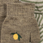 Konges Sløjd A/S Wanten lemon/stripe