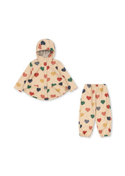 Konges Sløjd A/S Regenkleding bon coeur coloré