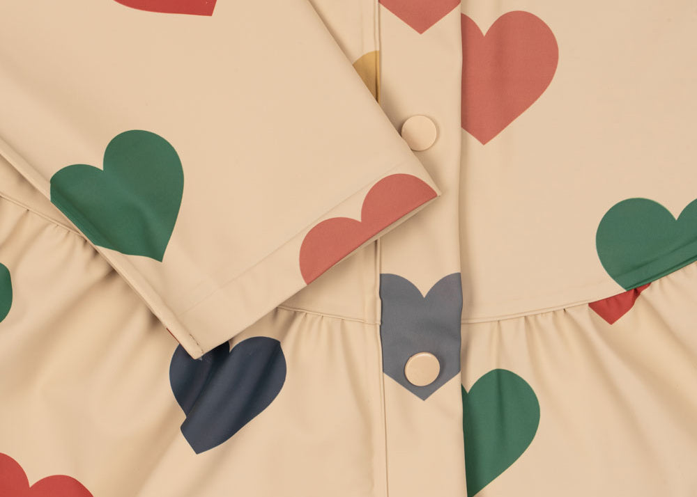 Konges Sløjd A/S Regenkleding bon coeur coloré