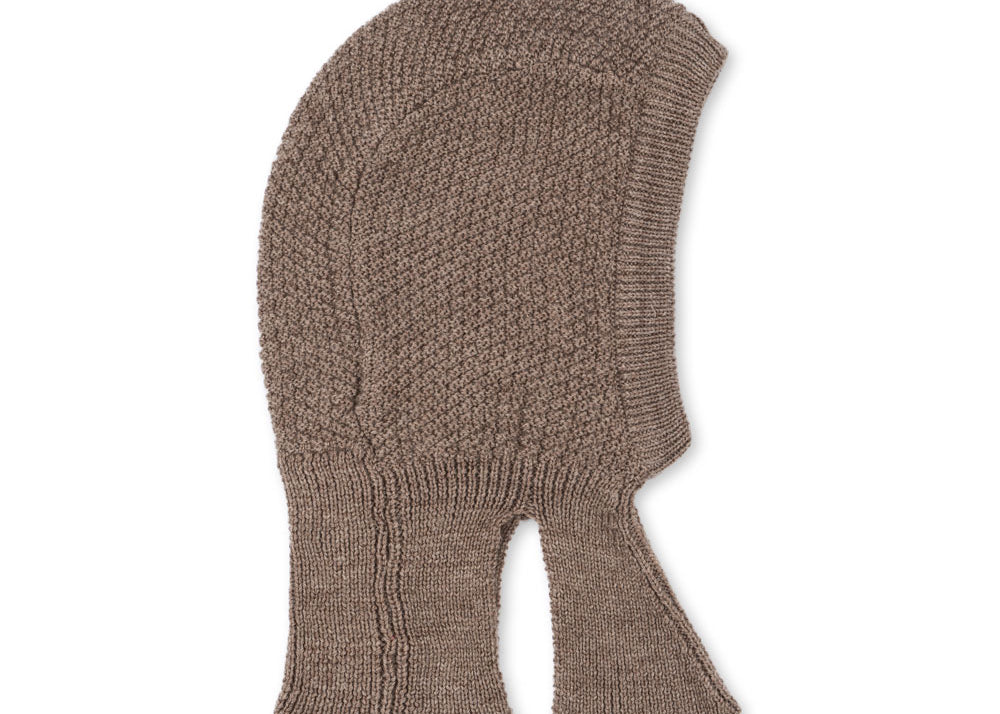 Konges Sløjd A/S Balaclava'S bunny brown melange