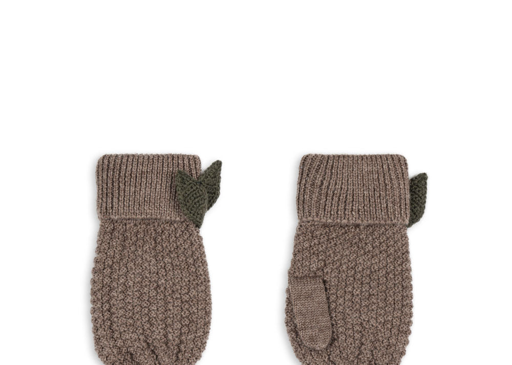 Konges Sløjd A/S Wanten bunny brown melange