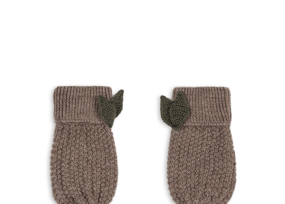 Konges Sløjd A/S Wanten bunny brown melange