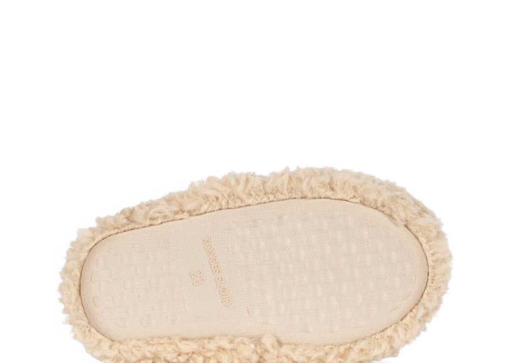 Konges Sløjd A/S Pantoffels cream off white