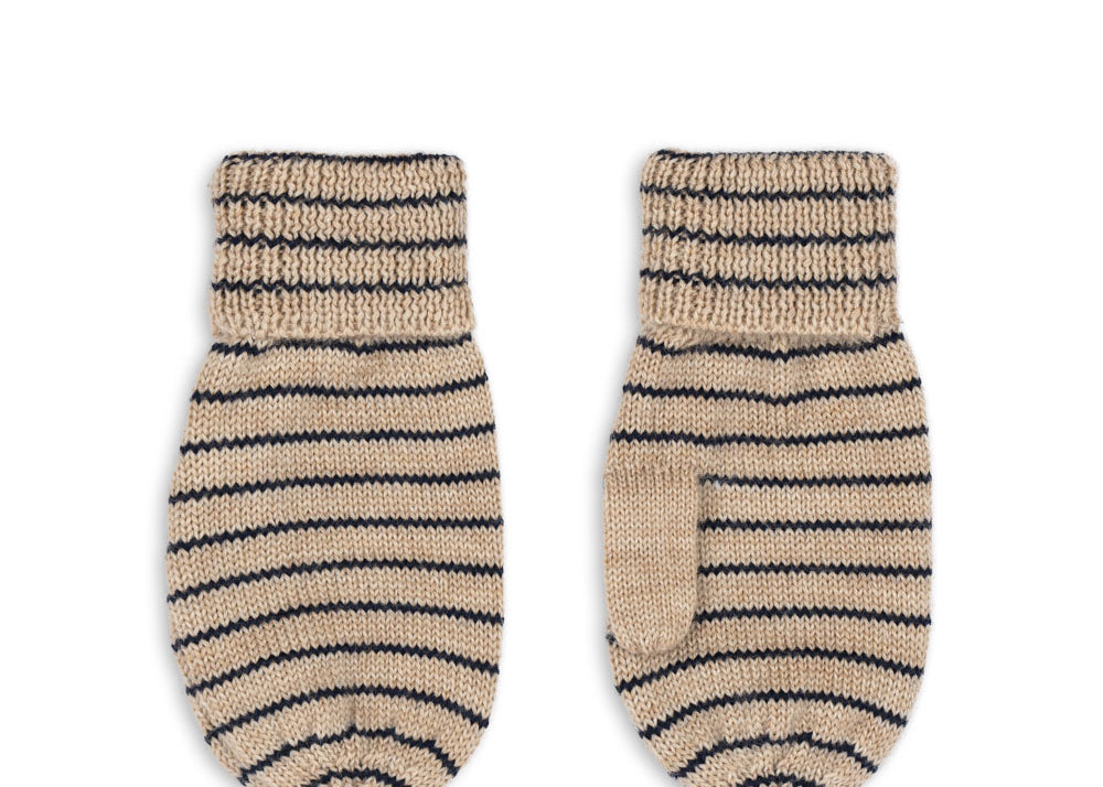 Konges Sløjd A/S Wanten stripe bluie