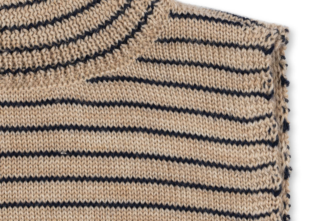 Konges Sløjd A/S Nekwarmer stripe bluie