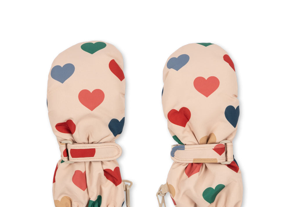 Konges Sløjd A/S Wanten coeur coloré