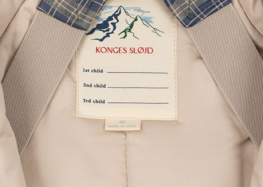 Konges Sløjd A/S Sneeuwkleding laurel blue check