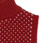 Konges Sløjd A/S Nekwarmer true red