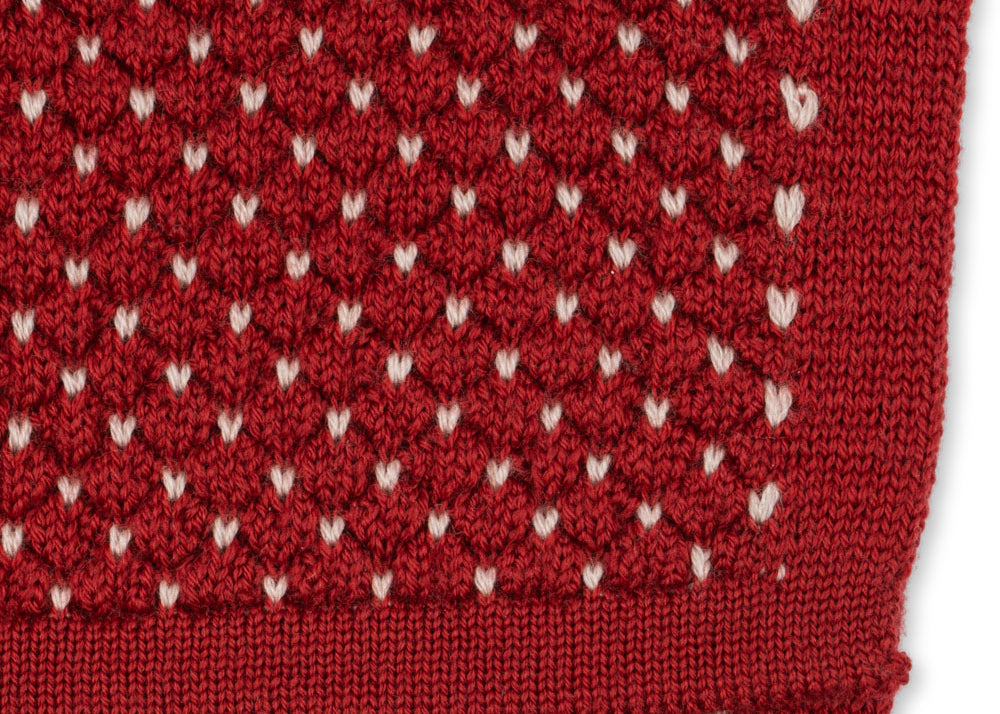 Konges Sløjd A/S Nekwarmer true red