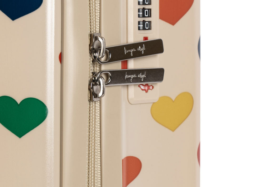 Konges Sløjd A/S Reiskoffer bon coeur coloré