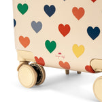 Konges Sløjd A/S Reiskoffer bon coeur coloré