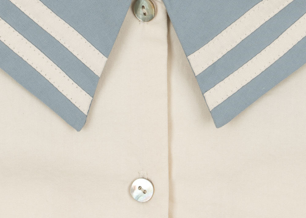 Konges Sløjd A/S Geweven Shirts ashley blue