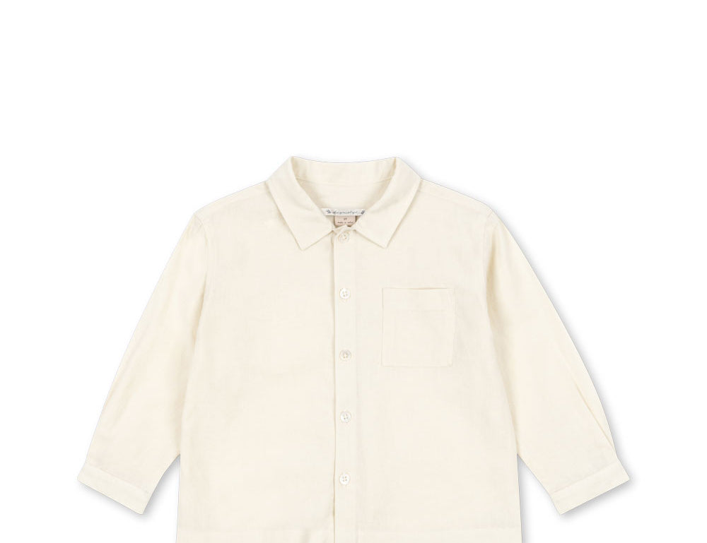 Konges Sløjd A/S WOVEN SHIRTS eggnog