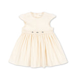 Konges Sløjd A/S WOVEN DRESSES eggnog