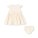 Konges Sløjd A/S WOVEN DRESSES eggnog
