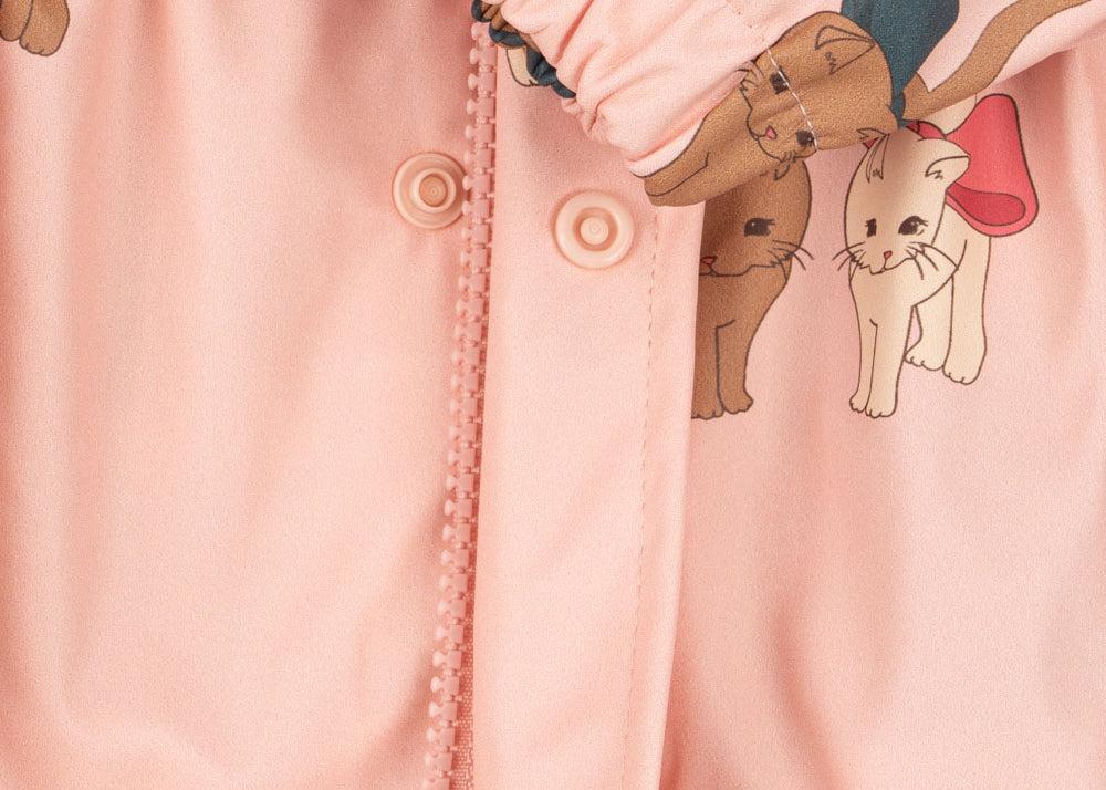 Konges Sløjd A/S Regenkleding bow kitty pink