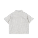 Konges Sløjd A/S Geweven Shirts Met Korte Mouwen stripe bluie
