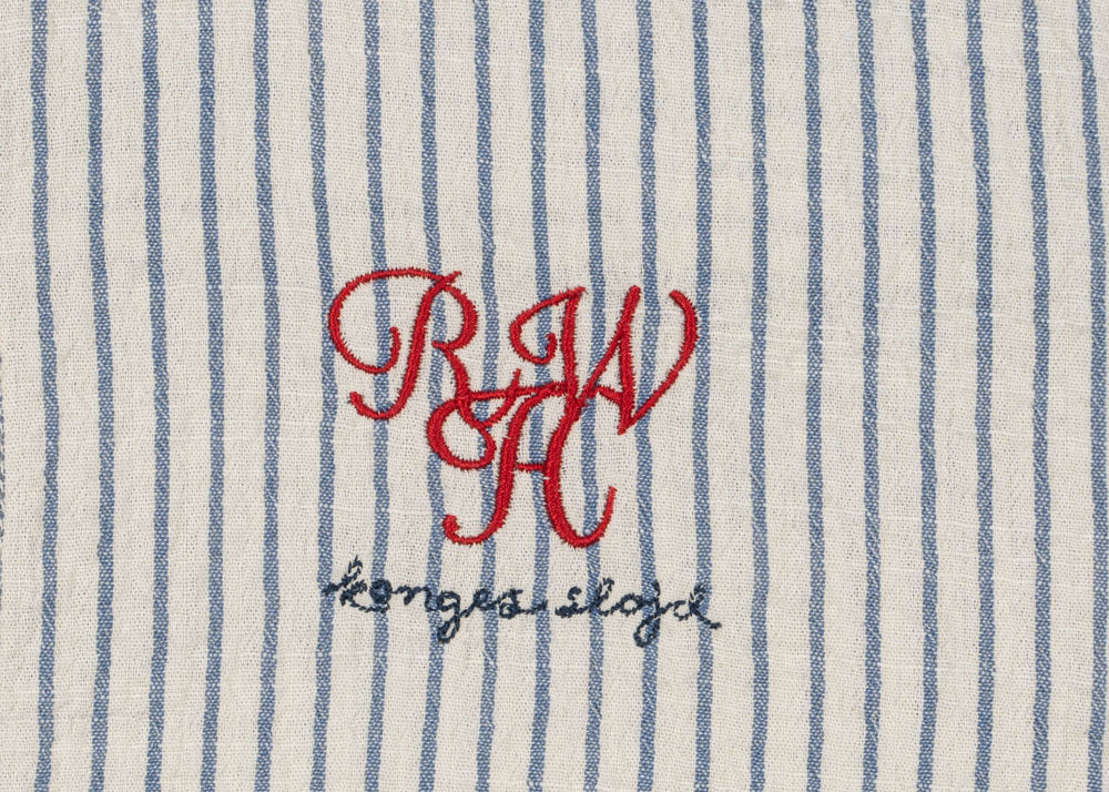 Konges Sløjd A/S Geweven Shirts Met Korte Mouwen stripe bluie