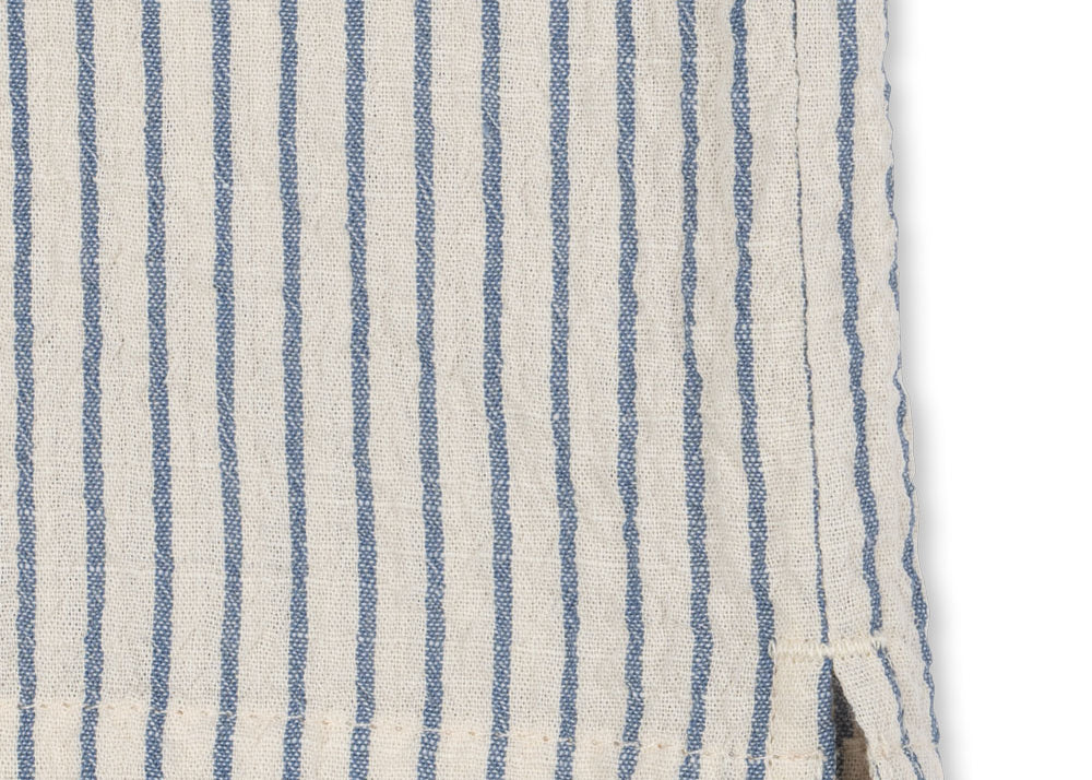 Konges Sløjd A/S Geweven Shirts Met Korte Mouwen stripe bluie